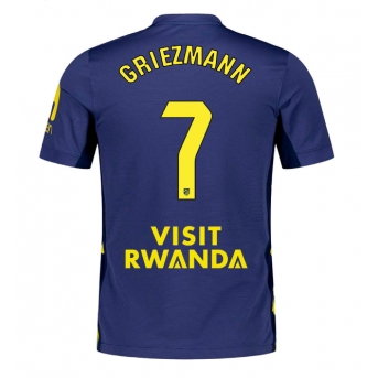 Billige Fotballdrakt Atletico Madrid Antoine Griezmann #7 Replika Bortedrakt 2025-26 Kortermet